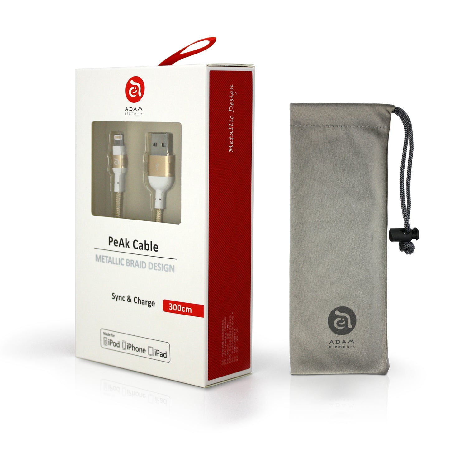 Peak II MFi USB 3.0 to Lightning Cable