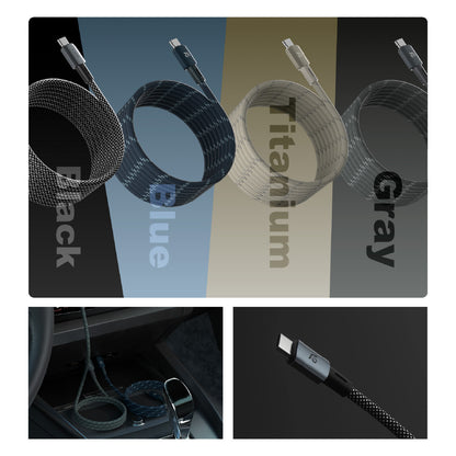 CASA MP100 - USB-C to USB-C Magnetic Charging Cable | 240W