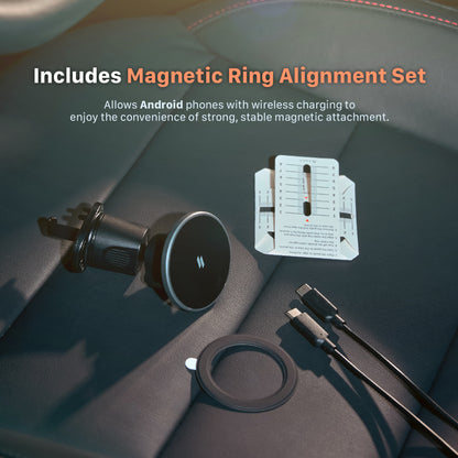CQ1 Qi2 Magnetic Charging Car Mount