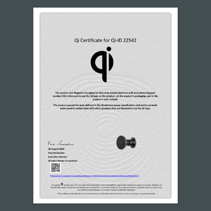 CQ1 Qi2 Magnetic Charging Car Mount