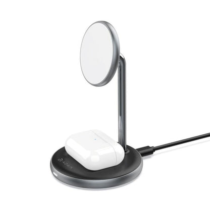 Omnia M2 Magnetic 2 in 1 Wireless Charging Dock, Power Adapter