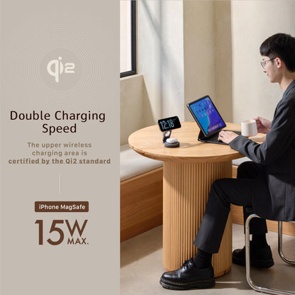 Mag 360 Qi2 3-in-1 Foldable Travel Charging Station