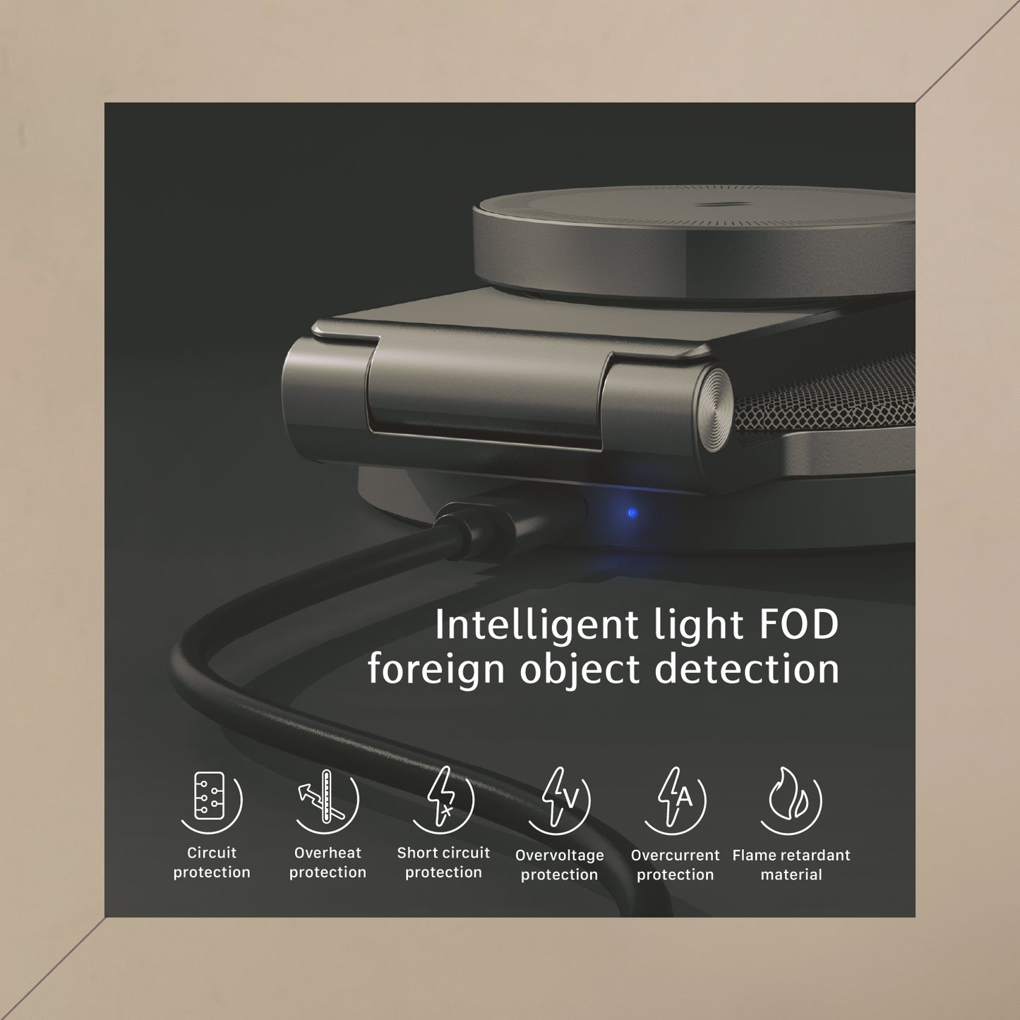 Mag 360 Qi2 3-in-1 Foldable Travel Charging Station