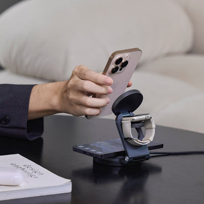 Mag 360 Qi2 3-in-1 Foldable Travel Charging Station