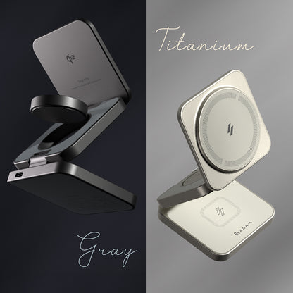 Mag 3 Pro Qi2 3-in-1 Foldable Travel Charging Station