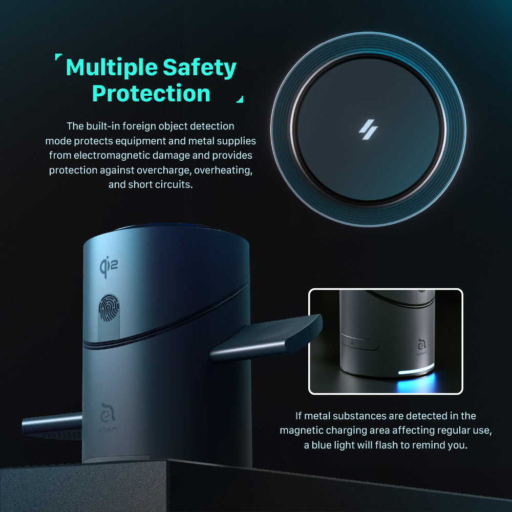Mag Tube Qi2 3-in-1 Intelligent Charging Station