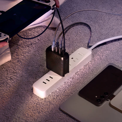 P100 - GaN 100W 4-Port Power Charging Kit 				"