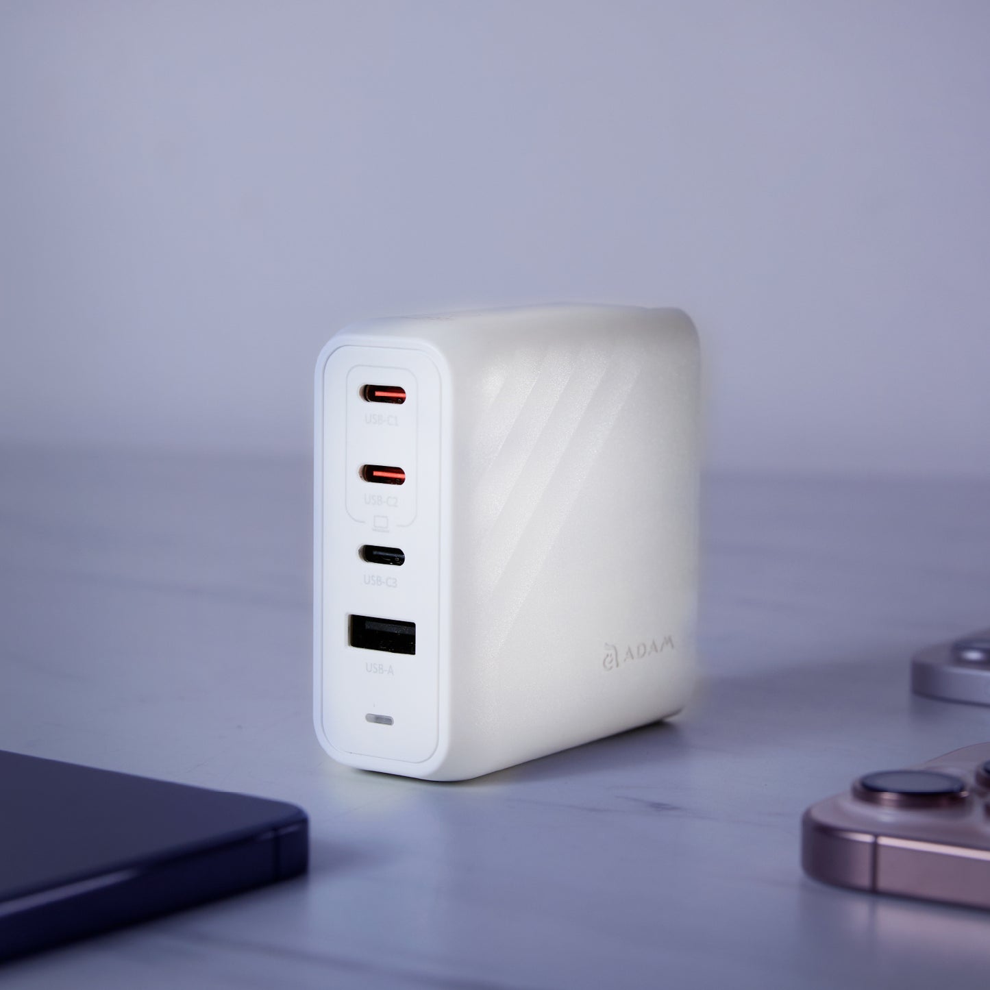 P100 - GaN 100W 4-Port Power Charging Kit 				"