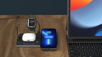 OMNIA Q3 3-in-1 Wireless Charging Station