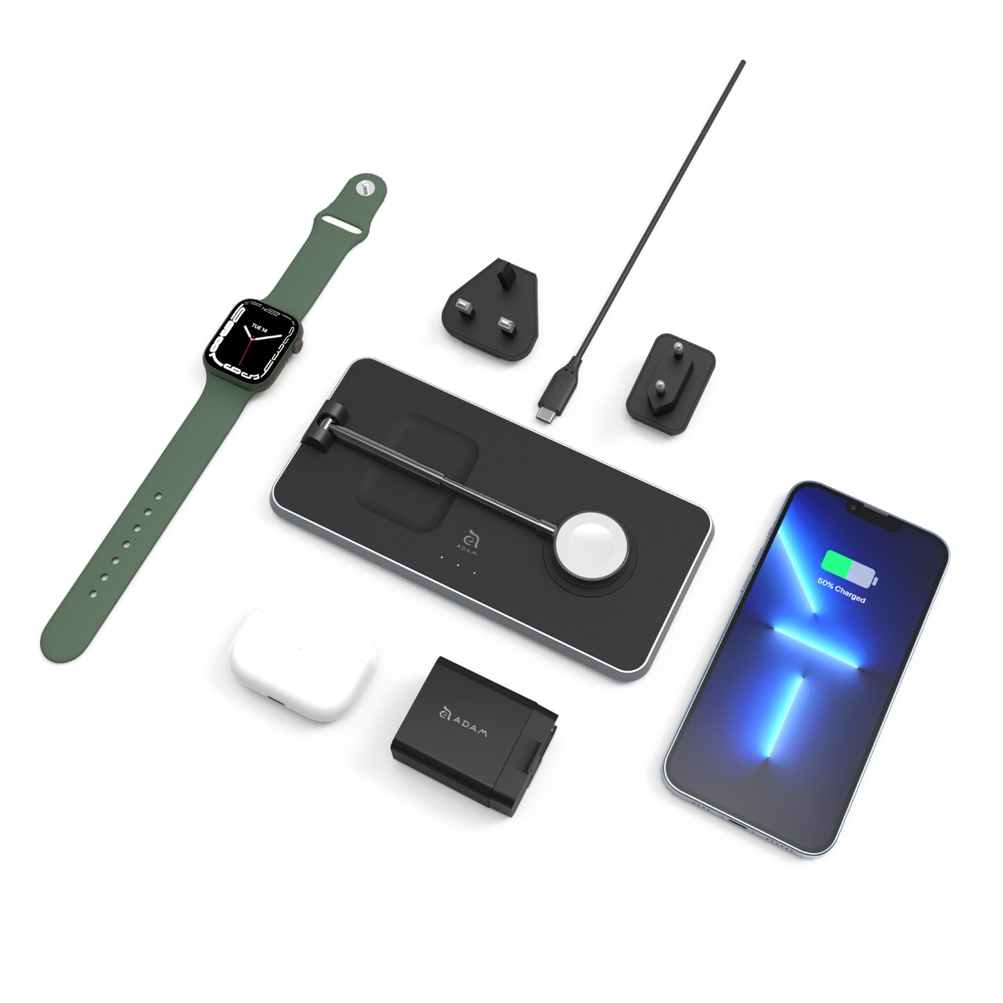 OMNIA Q3 3-in-1 Wireless Charging Station
