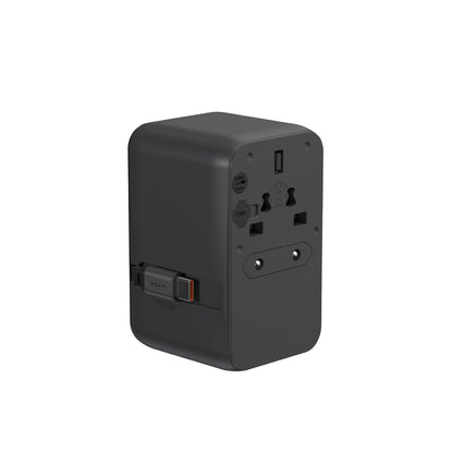 T35L Universal Travel Adapter with Built-In USB-C Cable | 35W