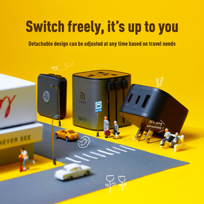 T45 Universal Travel Adapter Charger | 45W