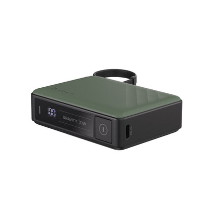 GRAVITY 30W Fast Charging Power Bank with Built-In Cable | 10000 mAh