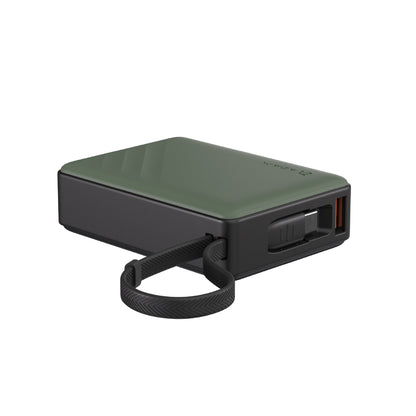 GRAVITY 30W Fast Charging Power Bank with Built-In Cable | 10000 mAh