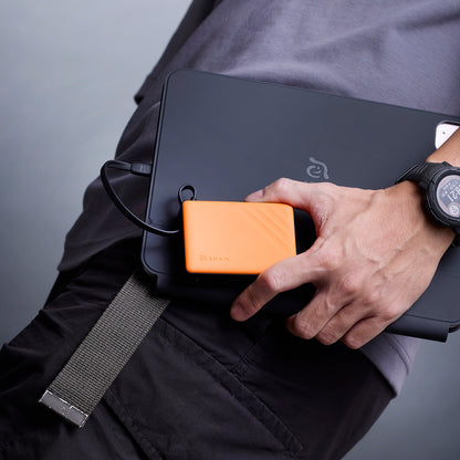 GRAVITY 30W Fast Charging Power Bank with Built-In Cable | 10000 mAh