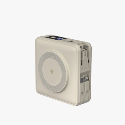 GRAVITY X5 5-in-1 Ultra Compact Power Bank USB-C & Lightning cable | 15000 mAh