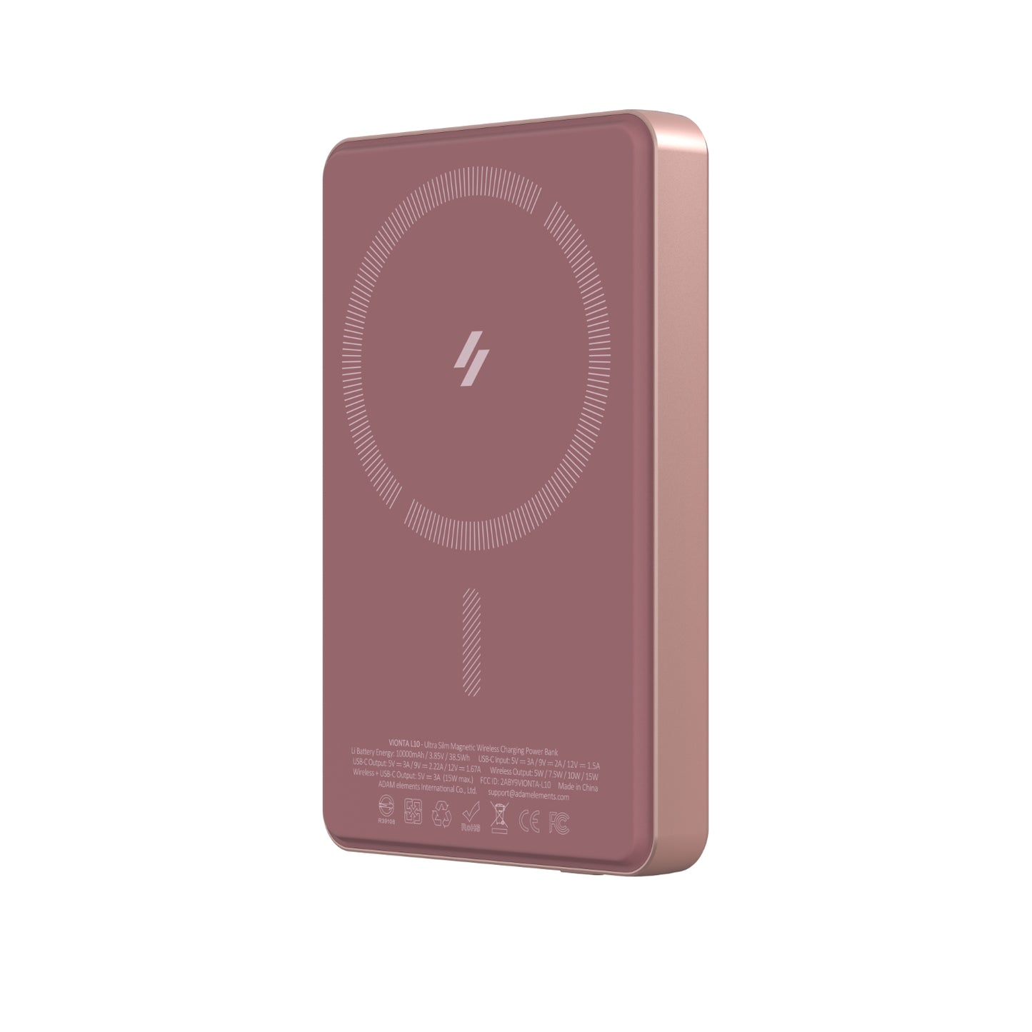 VIONTA L10 Ultra Slim Magnetic Wireless Charging Power Bank | 10000mAh