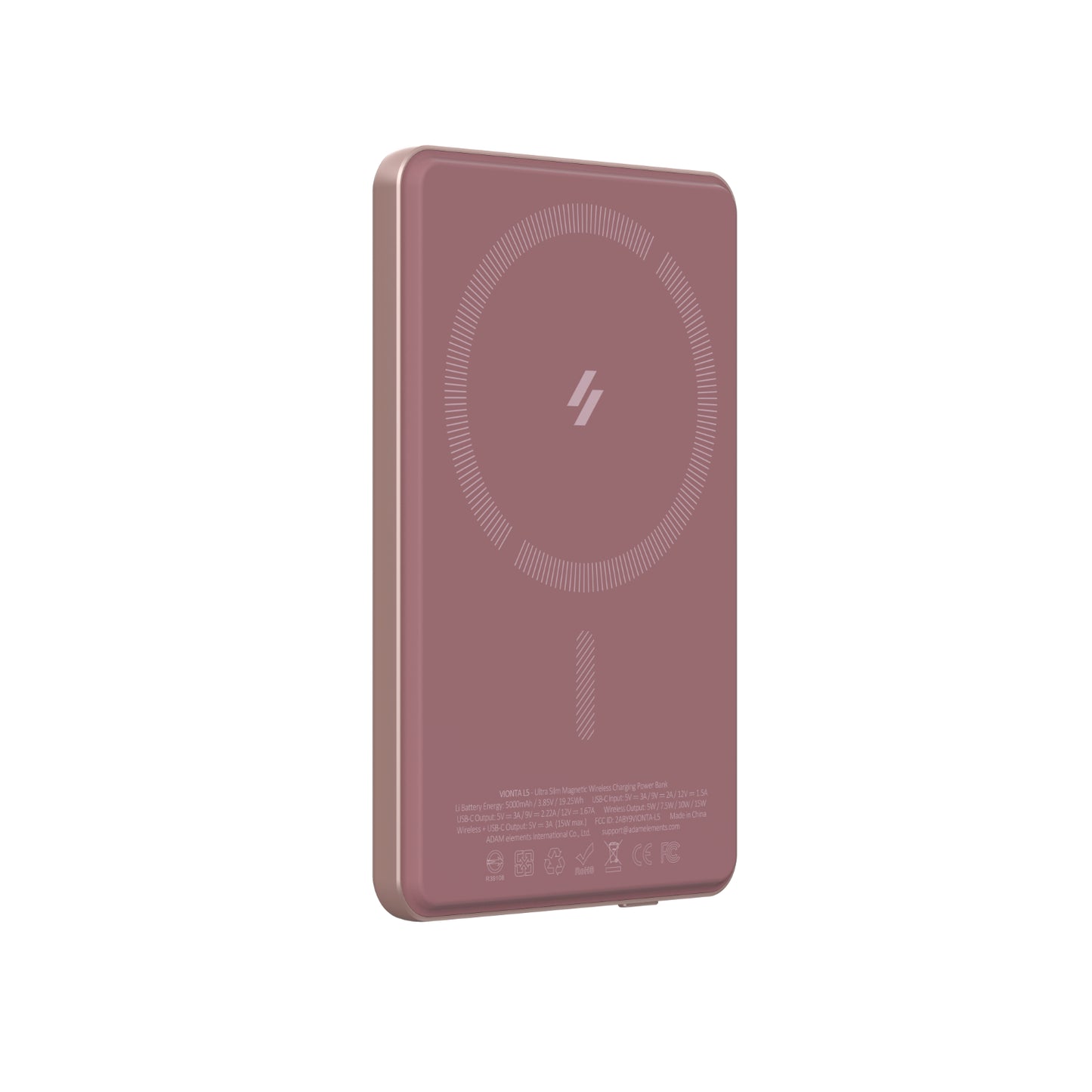 VIONTA L5 Ultra Slim Magnetic Wireless Charging Power Bank | 5000mAh