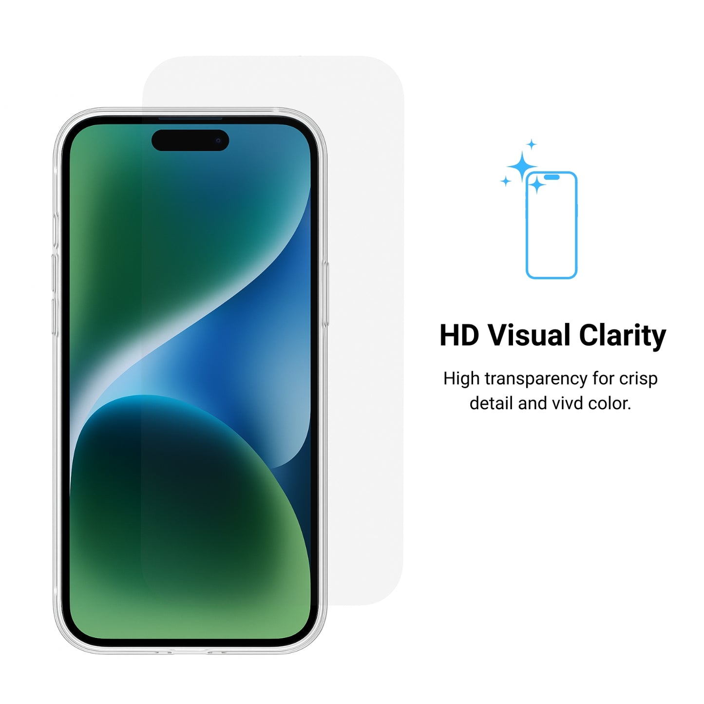 Clear Soft Case + Case Friendly TG