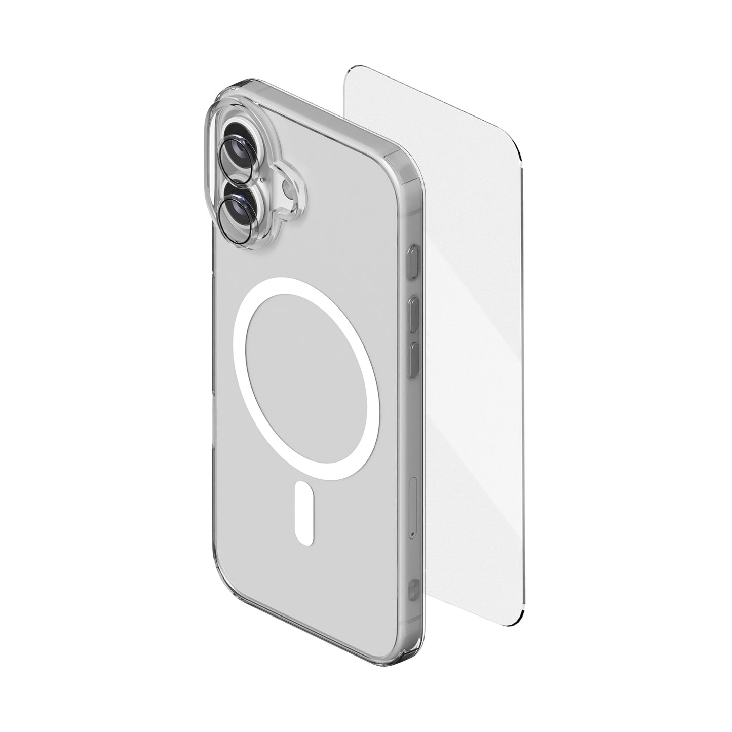 3 in 1 Armor Combo - Clear MagSafe Combo + TG + Lens Protector