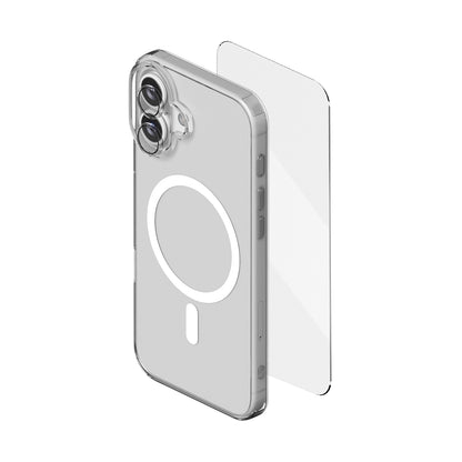 3 in 1 Armor Combo - Clear MagSafe Combo + TG + Lens Protector