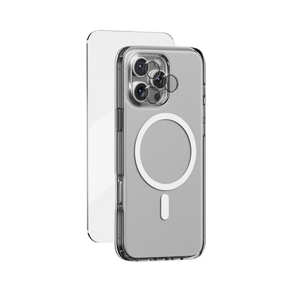3 in 1 Armor Combo - Clear MagSafe Combo + TG + Lens Protector