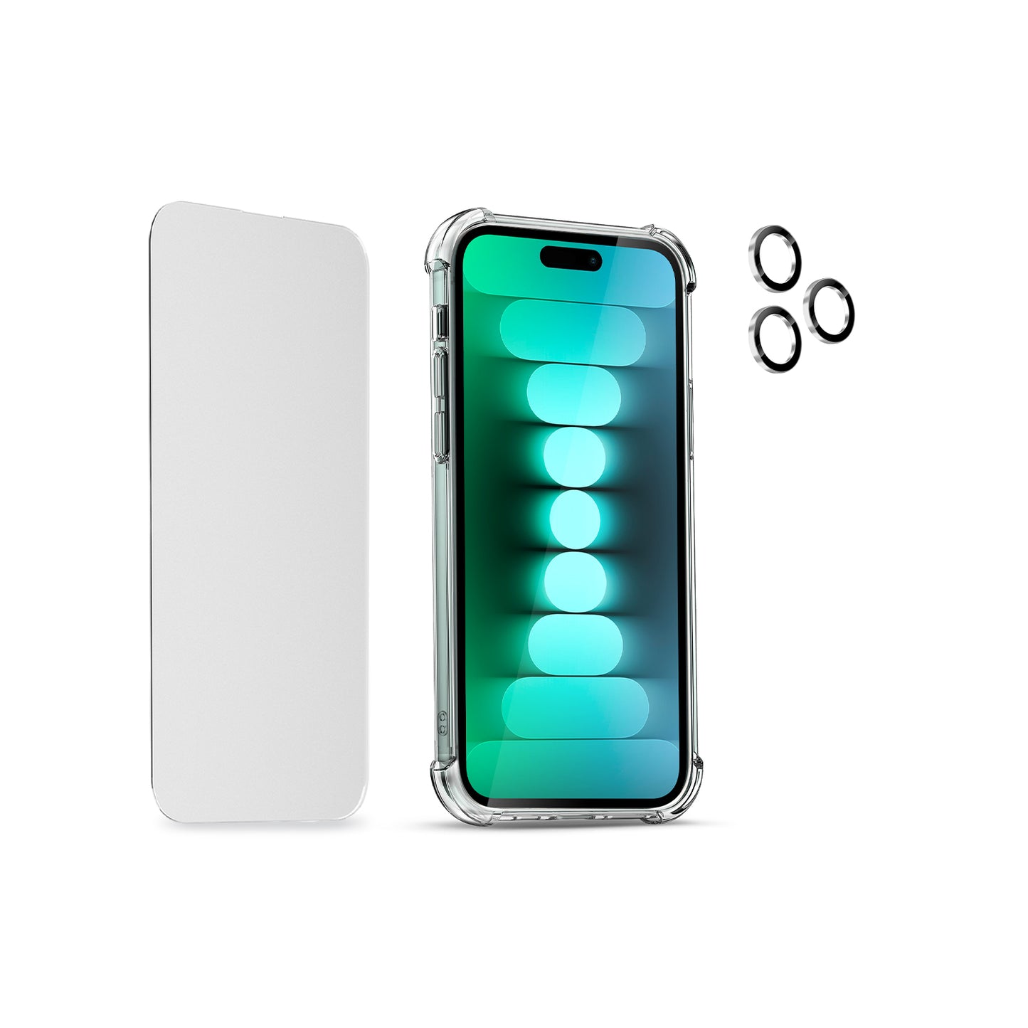 ARMOR 360° - Drop MagSafe Case + T Glass + Lens Protector