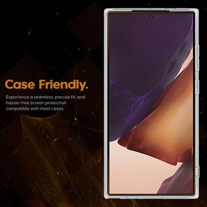 ARMOR Clear Hard Case with Camera Protection + Tempered Glass