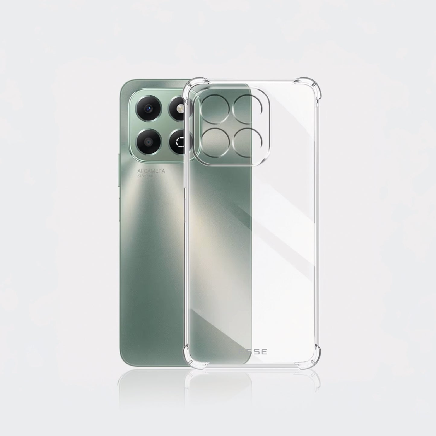Clear Case + Case Friendly Tempered Glass
