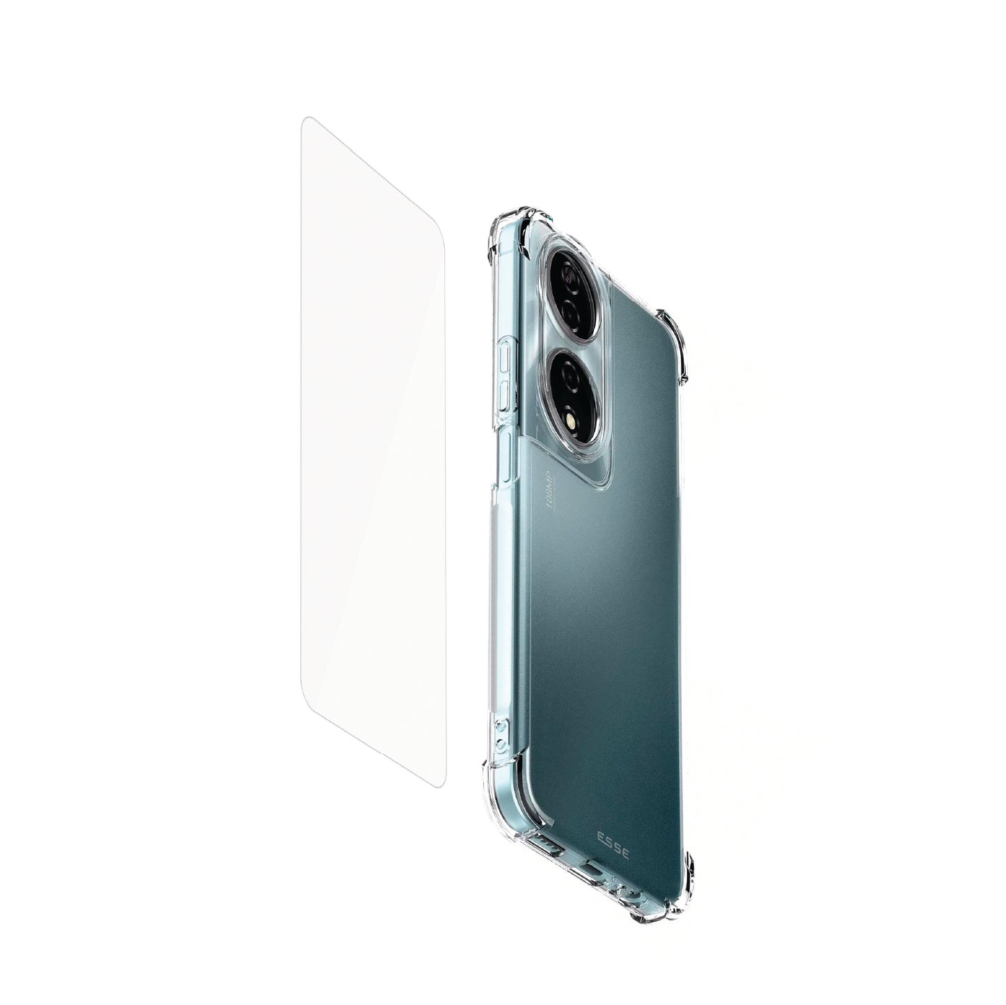 Clear Case + Case Friendly Tempered Glass