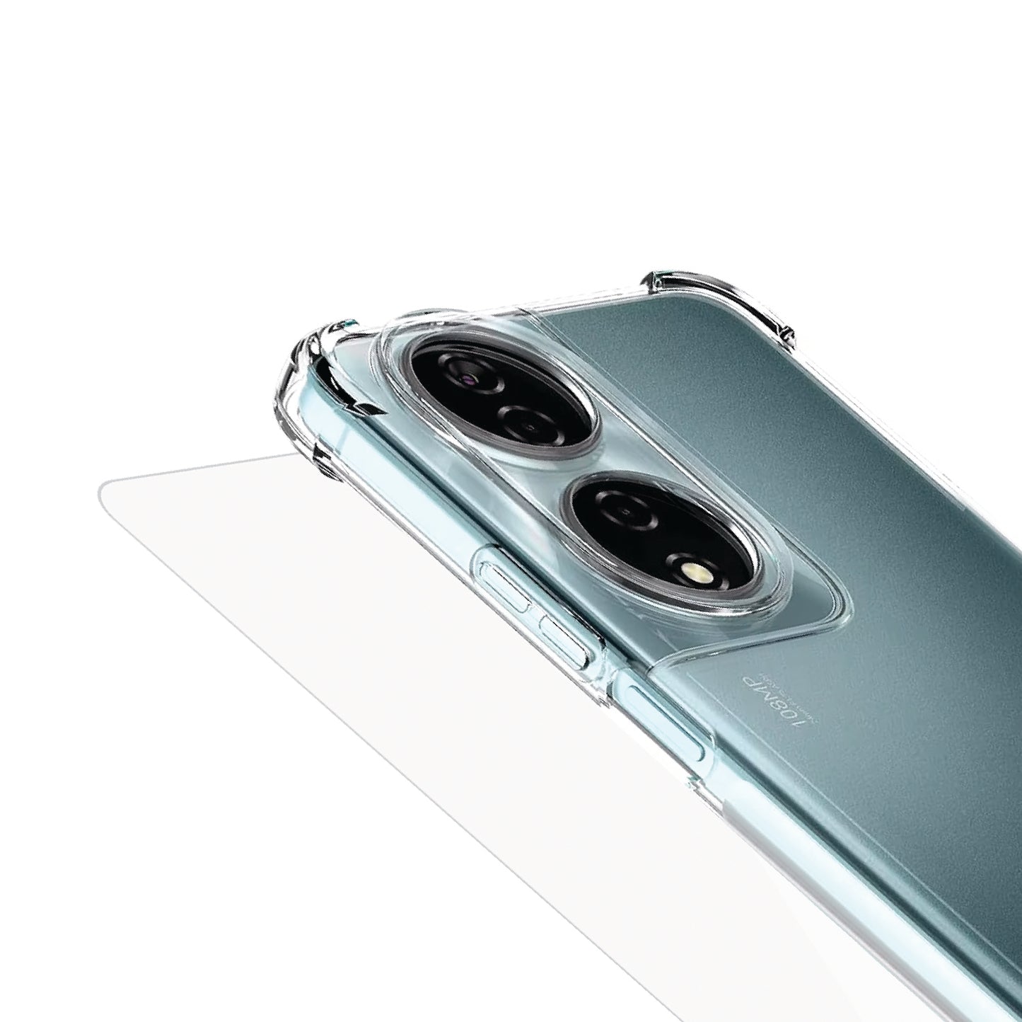 Clear Case + Case Friendly Tempered Glass