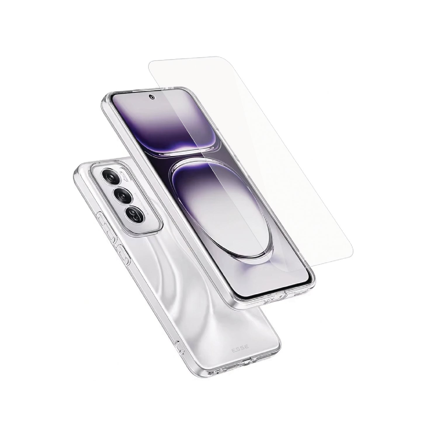 Clear Case + Case Friendly Tempered Glass