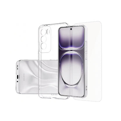 Clear Case + Case Friendly Tempered Glass