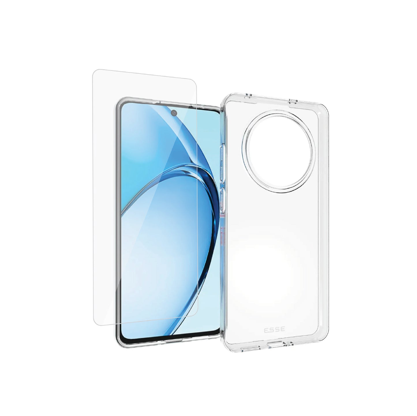 Clear Case + Case Friendly Tempered Glass