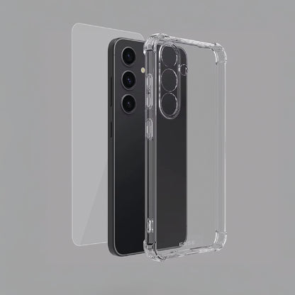 Clear Case + Case Friendly Tempered Glass