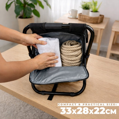 3‑in‑1 Backpack Cooler Chair – Foldable Multi‑Purpose Design