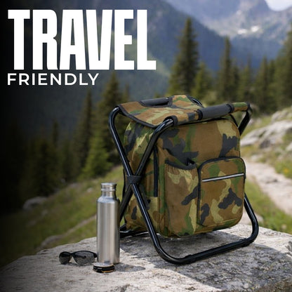 3‑in‑1 Backpack Cooler Chair – Foldable Multi‑Purpose Design