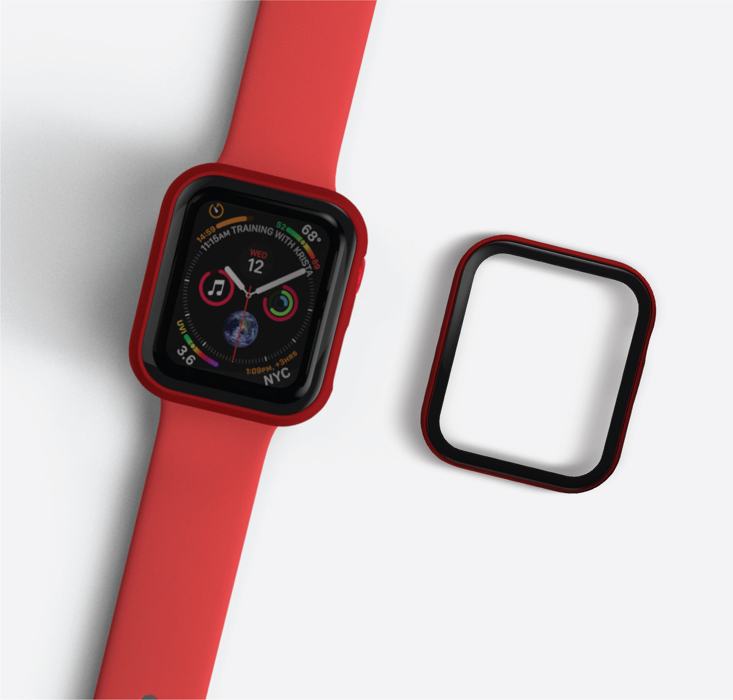 DEFENDR Apple Watch Protector Tempered Glass