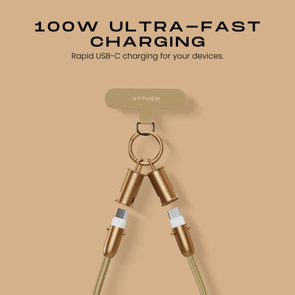 Lanyard Type C to Type C Cable 100W