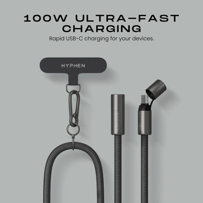 Lanyard Type C to Type C Cable 100W