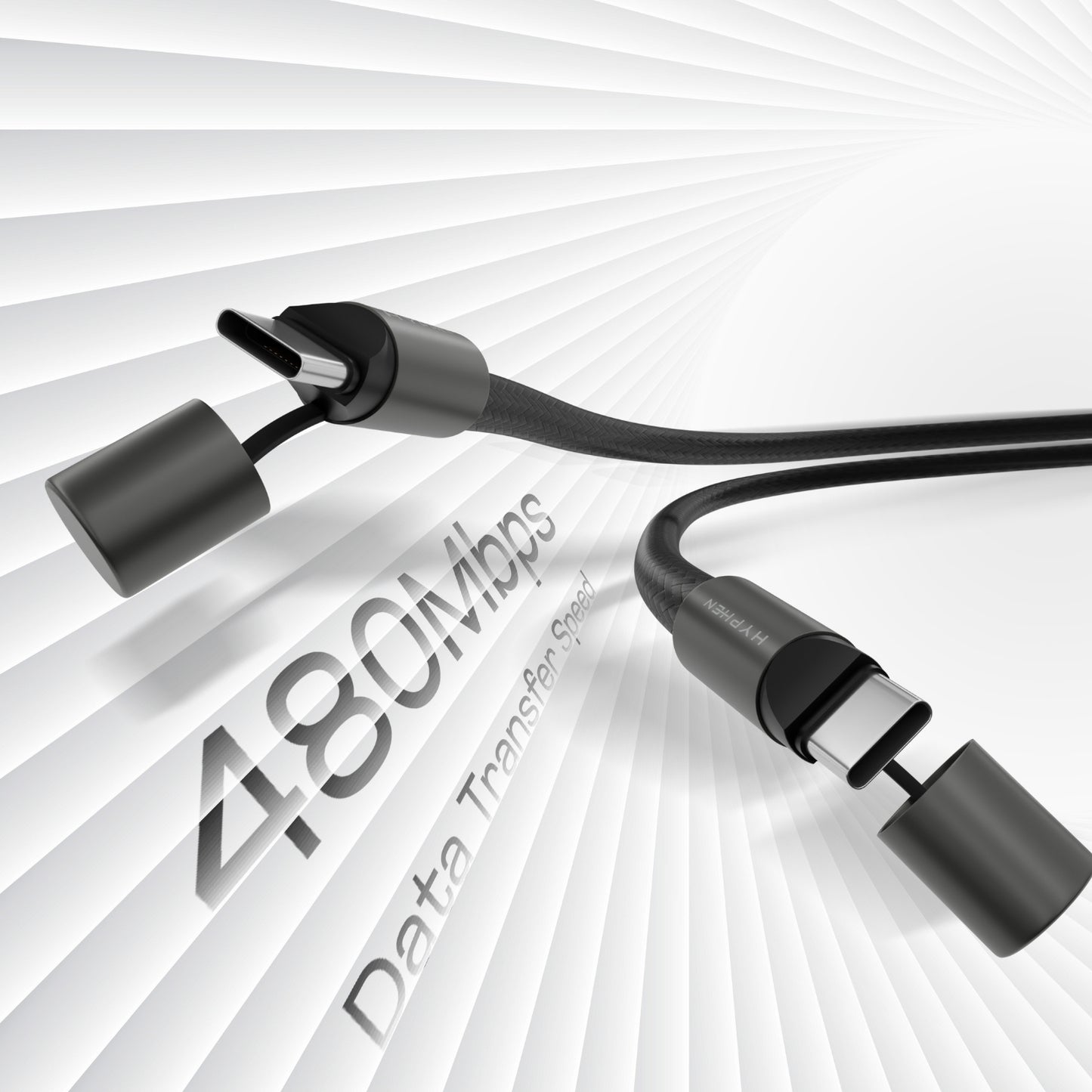 Lanyard Type C to Type C Cable 100W