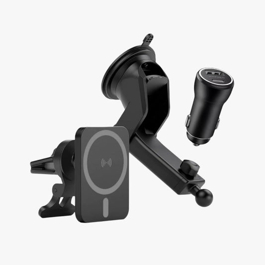 MAGT Wireless Charging Mount Car Charger
