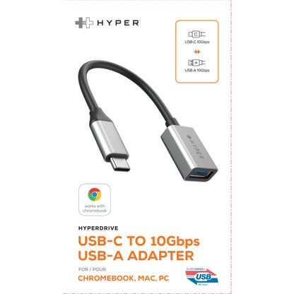 HyperDrive USB-C to USB-A 10Gbps Adapter