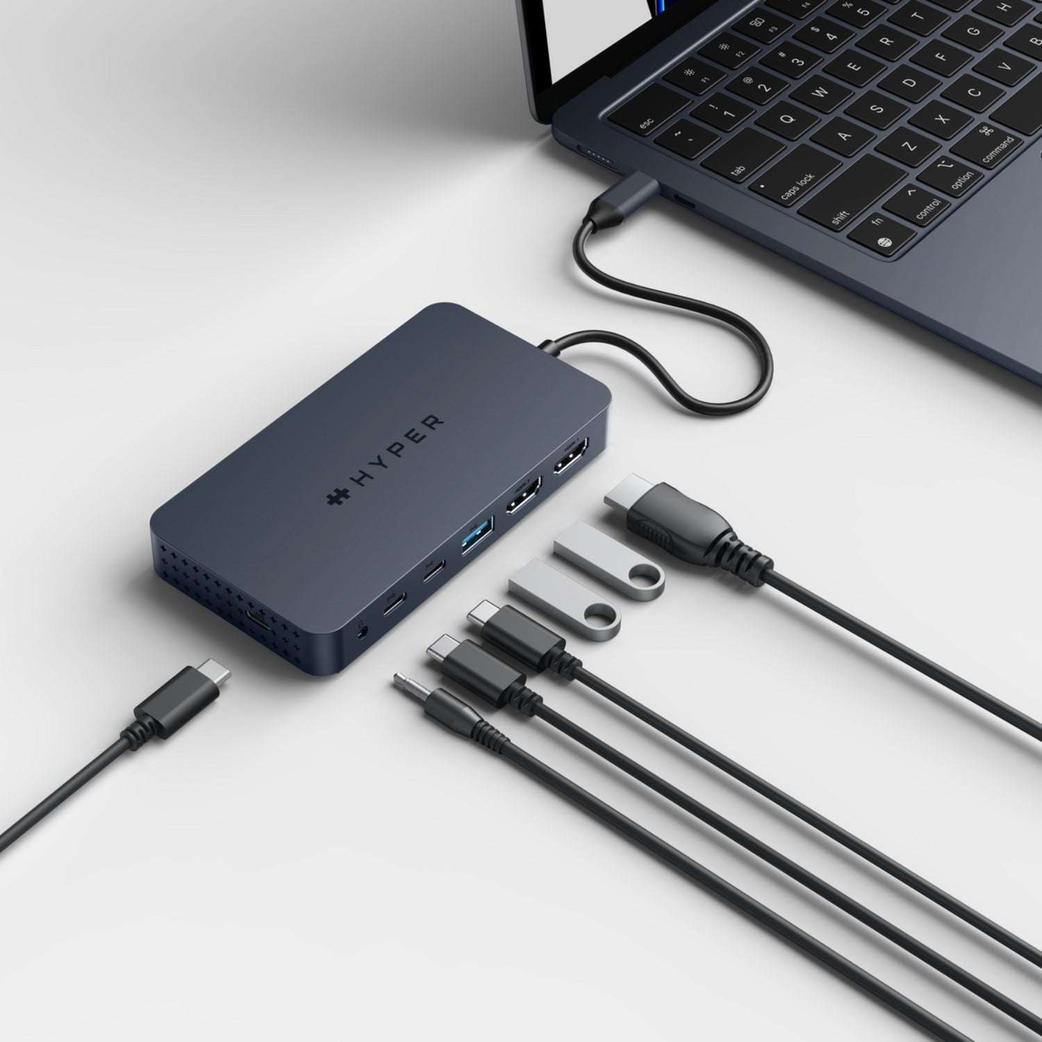 HyperDrive Next Dual 4K HDMI 7 Port USB-C Hub