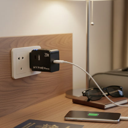 eco Universal Travel Adaptor with USB A & USB C