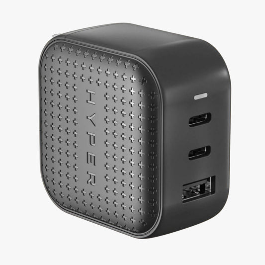HyperJuice 66W GaN 3 Port Travel Charger