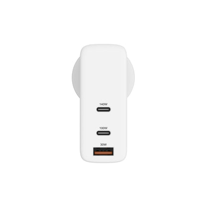 HyperJuice 66W GaN Travel Charger with 3 Ports