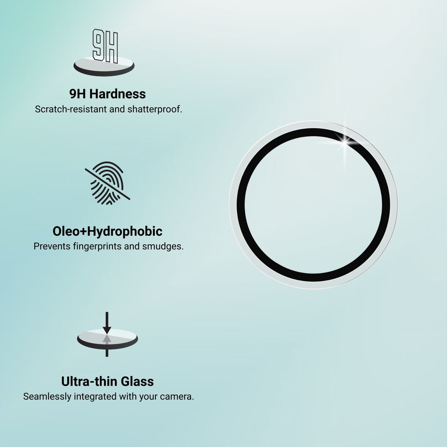 DEFENDR Camera Lens Protector