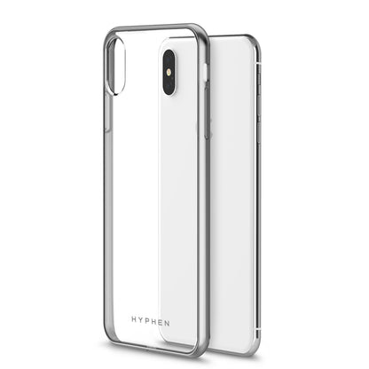 Clear Silver Frame Case