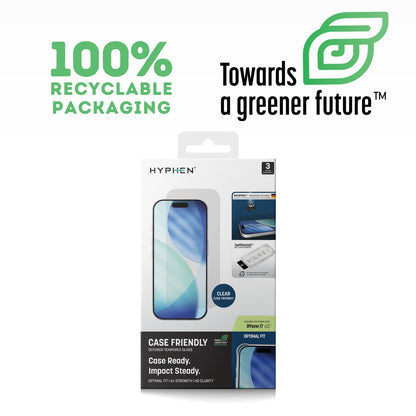 DEFENDR Case Friendly Tempered Glass with Applicator